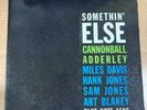 CANNONBALL ADDERLEY - SOMETHIN ELSE - US BLUE NOTE WEST 63RD RVG EAR LP-BLP 1595