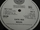 Nucleus - Elastic Rock. 1970 Vertigo Records Swirl/Spiral. Die-Cut Sleeve+Inner