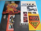 KISS 3LP The Originals w/Booklet.  Card, Sticker 1977 Japan VIP-5501/3 No OBI