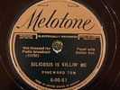 Melotone 6-05-51  Pinewood Tom  NO MORE BALL & CHAIN 1935  78 rpm  E BLUES