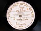 78rpm NELLIE MELBA  sings O Lovely Night (Landon Ronald) - PRE DOG SINGLE-SIDED