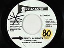 Reggae 45 - Johnny Osbourne - Truth And Rights - Studio One - VG+ mp3