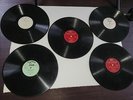 Five Bill Monroe Bluegrass Boys 78 RPM Blue Moon of Kentucky Muleskinner Blues