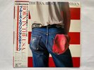 Bruce Springsteen Born In The USA 1st press Japanese vinyl LP album OBI strip