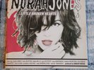 Norah Jones Broken Little Hearts. 2LP white W rare poster. Vinyl EX
