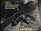 Janos Starker Bach Suites For Unaccompanied Cello LP 33CX 1745 UK TEST PRESSINGS