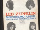 LED ZEPPELIN: FIRST 7' P/S SPAIN 1969(in spanish)-RARE PIECE FOR COLLECTORS- See