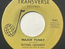 ULYSSES CROCKETT - Major Funky / FUNK JAZZ MOD INSTRO Transverse