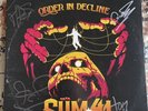 Sum 41 Order In Decline Signed Limited Edition Yellow Vinyl Punk Rare