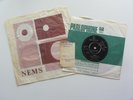 THE BEATLES 1965  U.K. 45  HELP    IN  NEMS  BAG  WITH   RECEIPT  BRIAN EPSTEIN