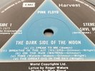 Pink Floyd SOLID BLUE TRIANGLE 1st UK press A2 B2 Dark Side Of The Moon Nr MINT