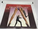 JAMES BOND FOR YOUR EYES ONLY LP 1981 SHEENA EASTON SOUNDTRACK Bill Conti NM