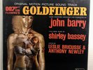 007 GOLDFINGER Soundtrack LP JOHN BARRY James Bond UNITED ARTISTS 1964 FLEMING