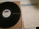 COUNTRY MUSIC TIME RADIO SHOW LP KITTY WELLS ARCHIE CAMPBELL EX-NM W/ CUE  SHEET