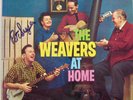 The Weavers At Home LP W/ Cover Signed by Pete Seeger VRS 9024