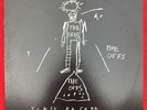 The Offs First Record Lp Jean Michel Basquiat Art Original 1984 Press / Insert