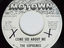 45 Northern Soul SUPREMES Come See About Me MOTOWN VG+ wlp PROMO HEAR