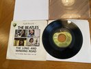The BEATLES: The Long and Winding Road ORIGINAL Vinyl Record APPLE 45 w/PS