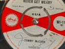 lee perry / never get weary / tommy McCook / below zero / island label 7