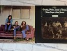 Crosby Stills Nash 1969 and CSN & Young Deja Vu 1970 LP Records Atlantic VG+