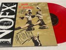 NOFX Punk In Drublic Signed Vinyl Red LP Autographed Fat Mike Punk Rock OOP