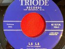 The Four Knights - Tic-Toc / La La - Triode - RARE ORIG R&B DOOWOP 45