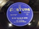 DIABLOS-FORTUNE 518-THE WAY YOU DOG ME AROUND/JUMP SHAME AND MOVE-DETROIT DOOWOP