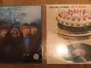 Rolling Stones 2 Vinyls let it bleed between the buttons NEAR MINT