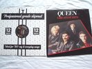 VINTAGE 1981 QUEEN'S GREATEST HITS VINYL LP + PROF GRADE RECORD SLIP MAT