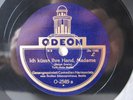 78rpm COMEDIAN HARMONISTS - Ich küsse ihre Hand, Madame - ODEON Berlin 1928
