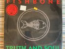 SEALED  FISHBONE - TRUTH AND SOUL LP 1988 ORIGINAL US COLUMBIA HYPE STICKER
