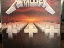 Metallica - Master Of Puppets Vinyl LP 1986 USA 1st Press Elektra 60439-1