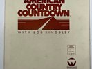 American Country Countdown Bob Kingsley - Date 12/18/1982 - 3 Vinyl LP Set + Cue