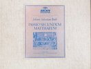 Johann Sebastian Bach-Passio Secundum Matthaeum/Karl Richter 4 LP