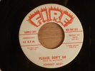 Johnny Acey  Please Don't Go (Back To Baltimore)/Why   Promo R&B, Rock 'n' Roll