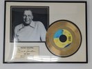 FRANK SINATRA 24K GOLD PLATED SINGLE “My Way” 45 LIMITED EDITION 1393/5000 COA