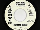 Sweet Soul 45 - Barbara Mason - Poor Girl In Trouble - Arctic - VG+ mp3 - promo