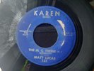 Matt Lucas The M. C. Twine Rare Funk/Soul Karen 321 (VG) 45
