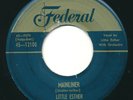 LITTLE ESTHER - Mainliner / Saturday Night Daddy - FEDERAL - R&B 45