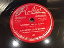 CHAMPION JACK DUPREE-RED ROBIN 109-NUMBER NINE BLUES/STUMBLING BLOCK BLUES 78 EX
