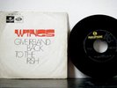 PAUL McCARTNEY WINGS 7 Inch 45 Give Ireland back to Irish  Parlophone Angola PS