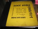 ZOOT SIMS QUARTET Recorded in France 3 EP SET DISCOVERY