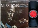 MILES DAVIS Kind Of Blue LP COLUMBIA CS 8163 DG 6-EYE Bill Evans John Coltrane