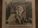 Blitzkid Ad Nauseam Memoriae 7” Vinyl NEW SEALED Horror Punk