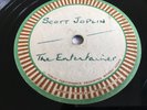 78rpm SCOTT JOPLIN: The Entertainer/Original Rag MSS acetate 10” VG+ plays well