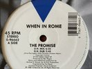 WHEN IN ROME - THE PROMISE 1988 US 12” Vinyl/EP 4 MIXES SRC PRESS NM/M PLAY TEST