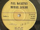 MICHAEL JACKSON & PAUL McCARTEY - Say Say Say / Ode to a Koala Bear - CUBA 45