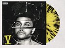The Weeknd -  Beauty Behind The Madness Vinyl X2 LP Yellow with Black Splatter