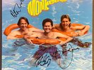 MONKEES Pool It AUTOGRAPHED LP '87 Signed By Peter Tork+Davy Jones+Micky Dolenz