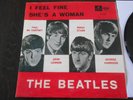 THE BEATLES VERY RARE BELGIUM SP I FEEL FINE R 5200 ORIGINAL 64